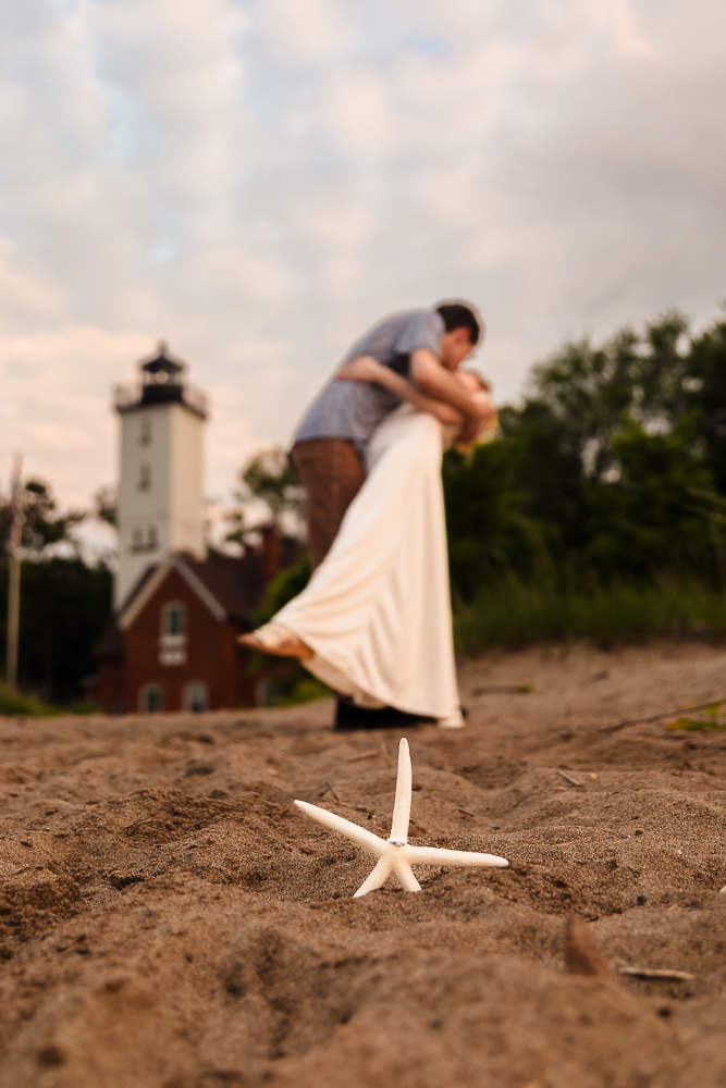 Florida Lighthouse Engagement Photography
